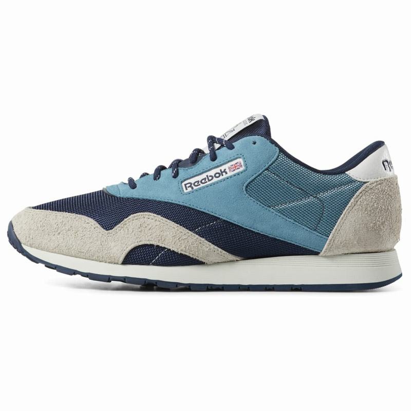 Tenisi Reebok Classic Nylon Barbati Albastri/Bleumarin Romania HA6400FC